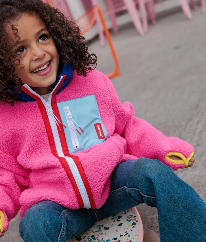 Veste polaire Fuchsia