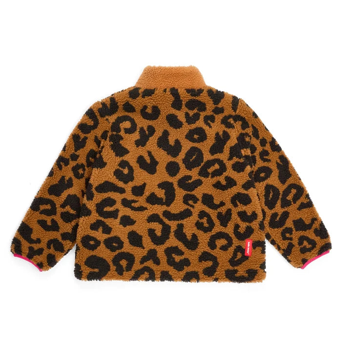Veste polaire Léopard