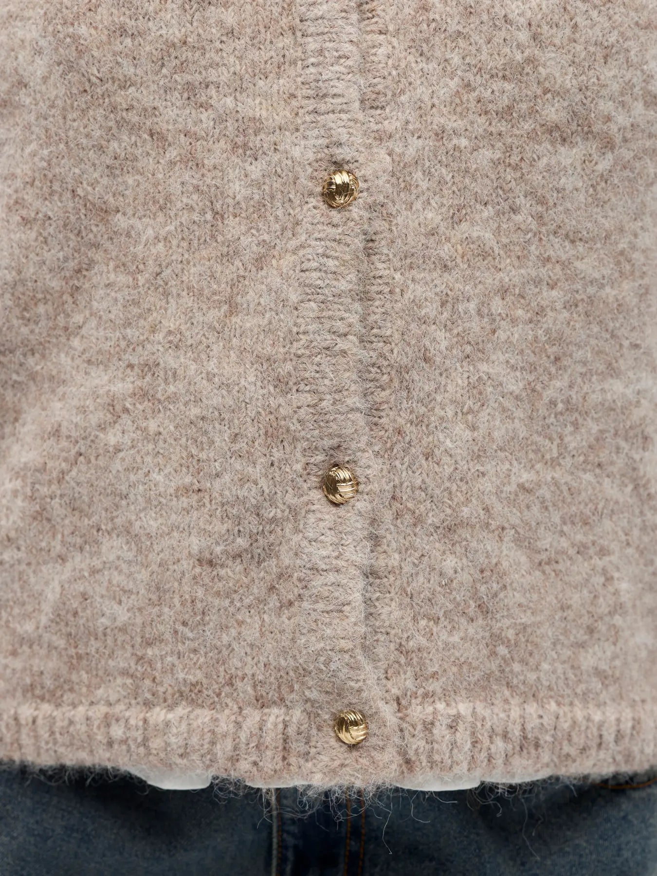 Cardigan Saggia sans manches Humus